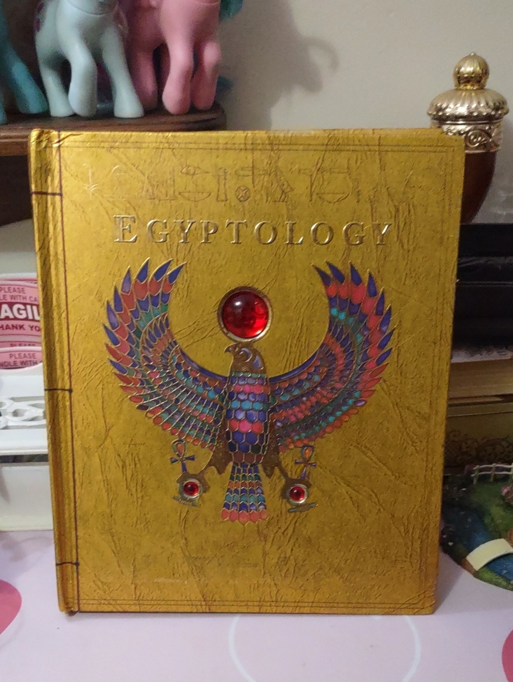 Gold Egyptology Discovery Book